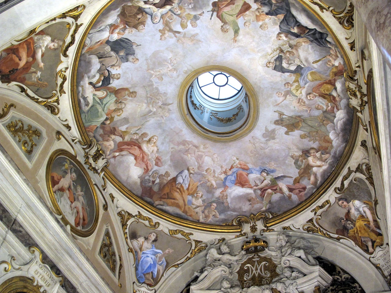 Cupola dell'Oratorio del Suffragio - Chiesa di Santa Maria del Suffragio, Firenze